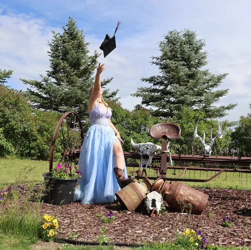 Blue Prom Dress